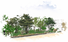 【施工例3 詳細】　芦屋・神戸市・兵庫で外構工事・エクステリア・デザイン・ガーデニング・造園・企画・設計は「芦屋ガーデン工房」へ。